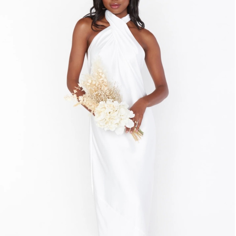 JASMINE HALTER MAXI DRESS 🤍🤍